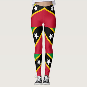 Leggings Drapeau de Saint-Christophe-et-Niévès