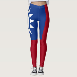 Leggings Drapeau de Taïwan République de Chine