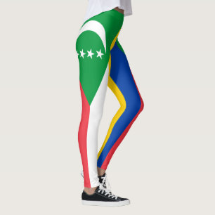 Leggings Drapeau des Comores