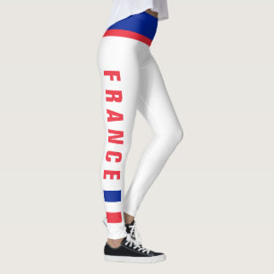 Leggings Drapeau des guêtres   de la France mini