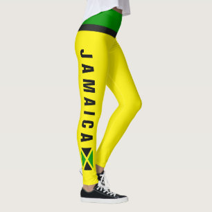 Leggings Drapeau des guêtres de la Jamaïque mini