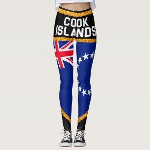 Leggings Drapeau des Îles Cook