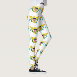 Leggings Drapeau des Îles Vierges américaines