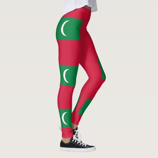 Leggings Drapeau des Maldives (Droite)