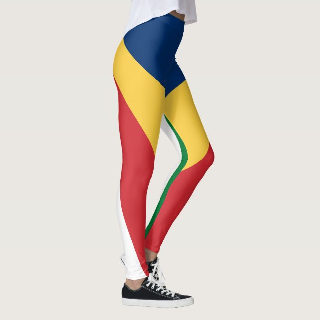 Leggings Drapeau des Seychelles (Droite)