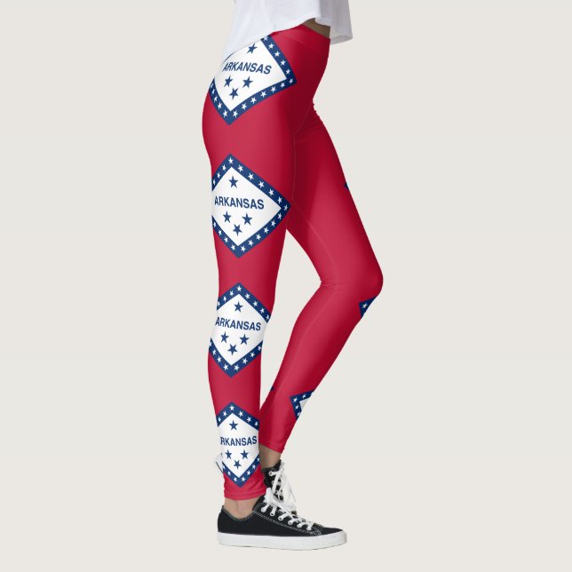 Leggings Drapeau d'État de l'Arkansas (Droite)