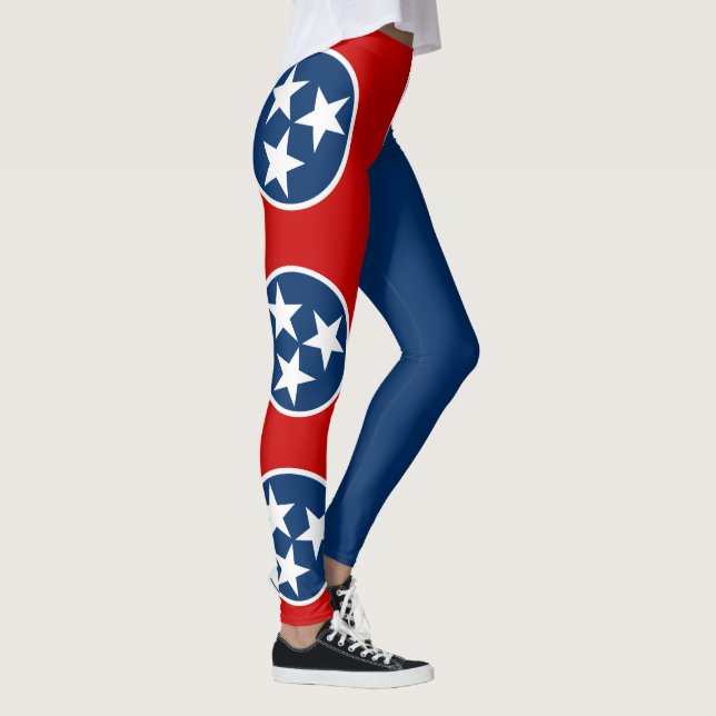 Leggings Drapeau d'état du Tennessee (Droite)