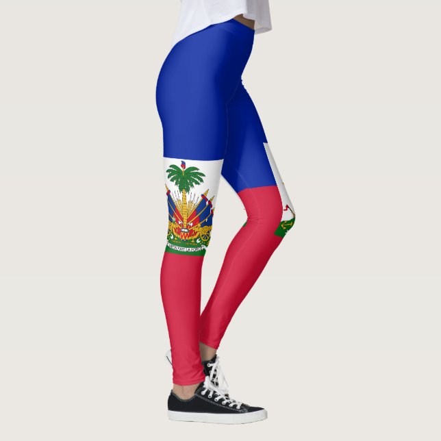 Leggings Drapeau d'Haïti (Droite)