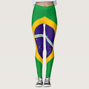 Leggings Drapeau du Brésil