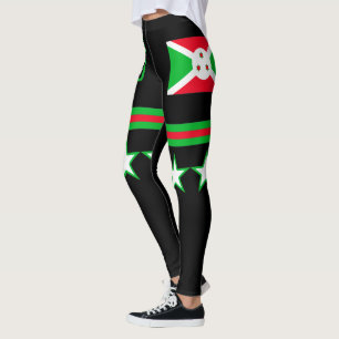 Leggings Drapeau du Burundi