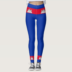 Leggings Drapeau du Cambodge