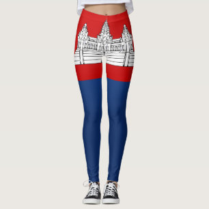 Leggings Drapeau du Cambodge Cool