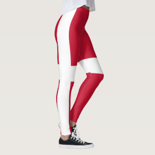 Leggings Drapeau du Danemark