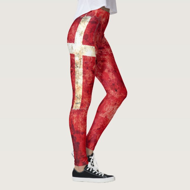 Leggings Drapeau du Danemark (Droite)