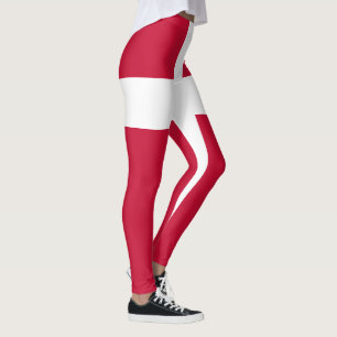 Leggings Drapeau du Danemark