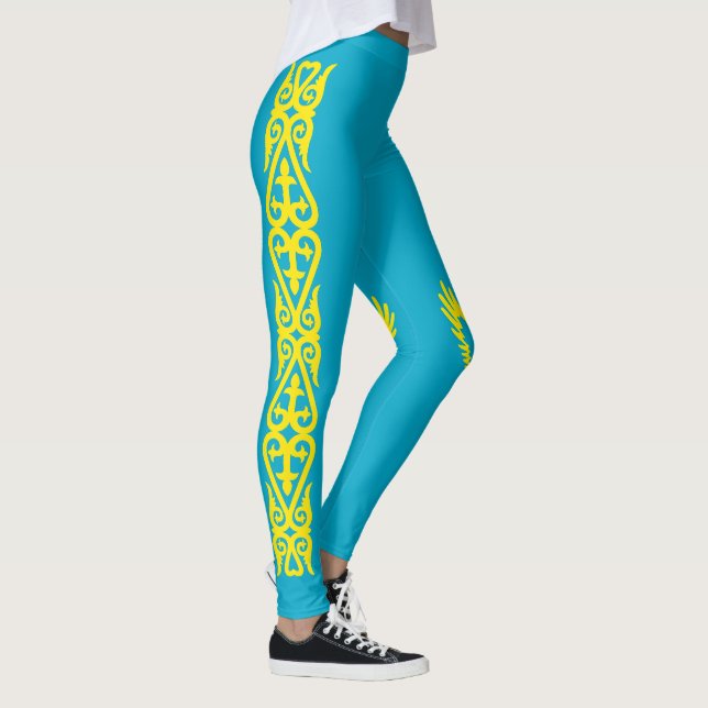 Leggings Drapeau du Kazakhstan (Droite)