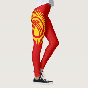 Leggings Drapeau du Kirghizistan cool