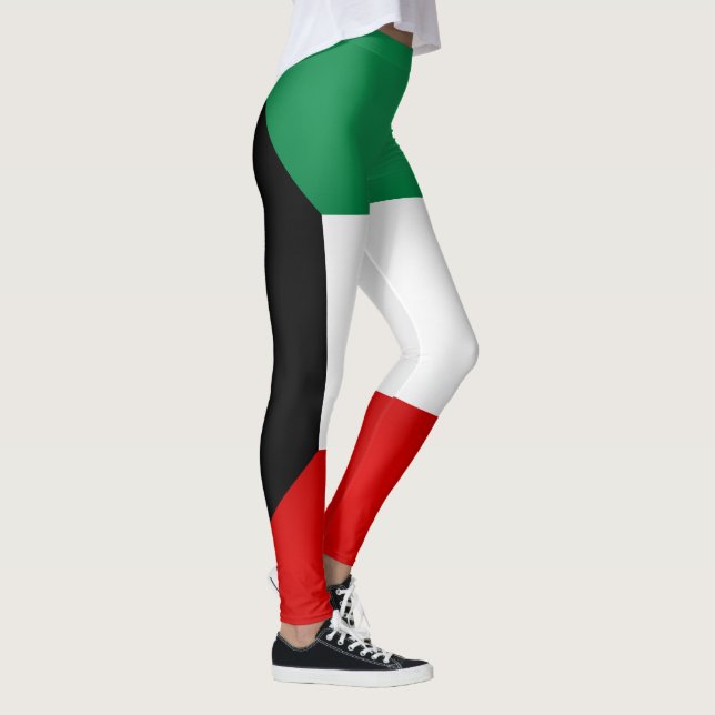 Leggings Drapeau du Koweït cool (Droite)