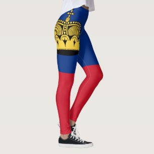 Leggings Drapeau du Liechtenstein