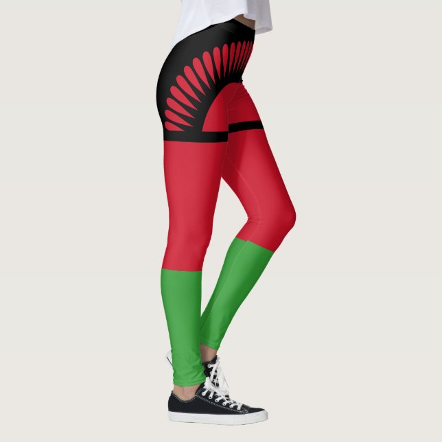 Leggings Drapeau du Malawi (Droite)