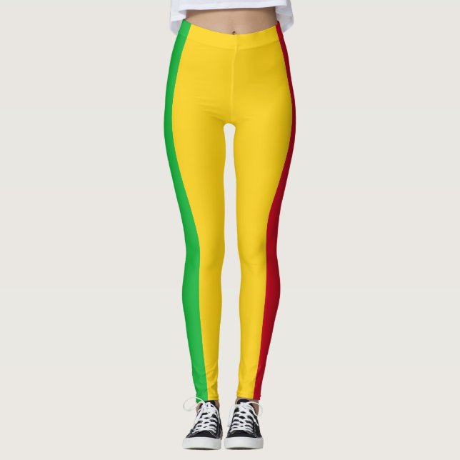 Leggings Drapeau du Mali (Devant)