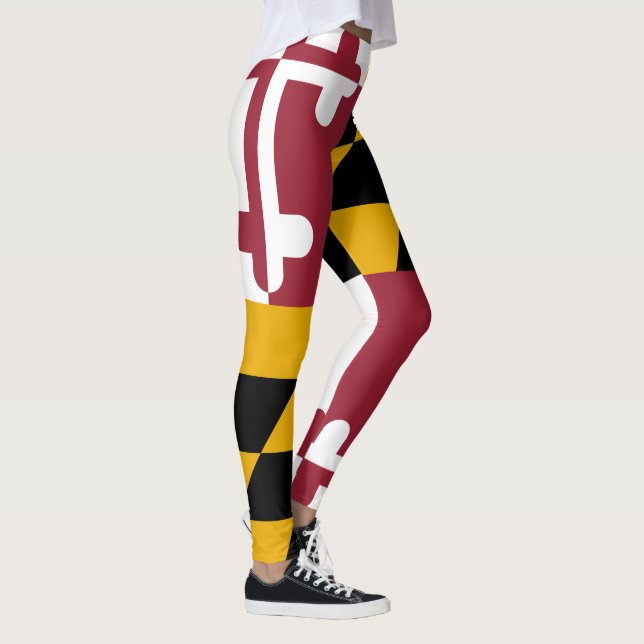 Leggings Drapeau du Maryland (Droite)