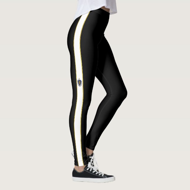 Leggings Drapeau du Massachusetts (Droite)