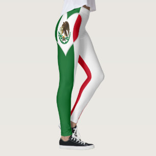 Leggings Drapeau du Mexique