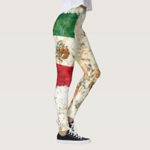 Leggings Drapeau du Mexique