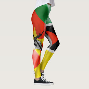 Leggings Drapeau du Mozambique