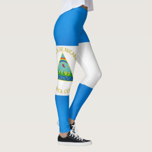 Leggings Drapeau du Nicaragua Cool