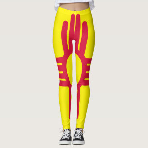 Leggings Drapeau du Nouveau Mexique
