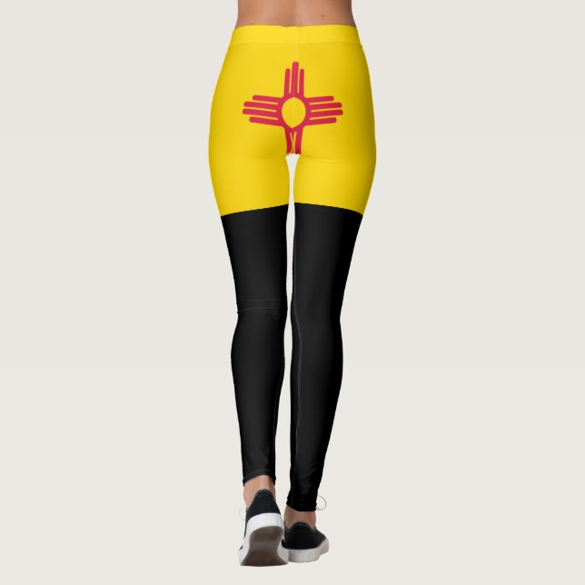 Leggings Drapeau du Nouveau Mexique (Dos)