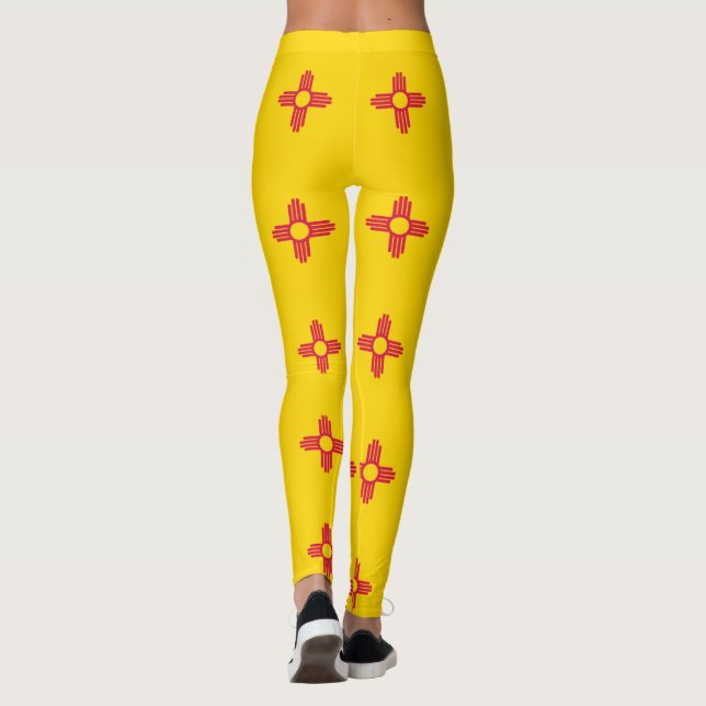 Leggings Drapeau du Nouveau Mexique (Dos)