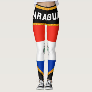 Leggings drapeau du Paraguay
