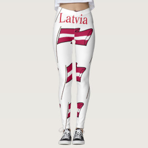 Leggings Drapeau du pays Lettonie Thunder_Cove