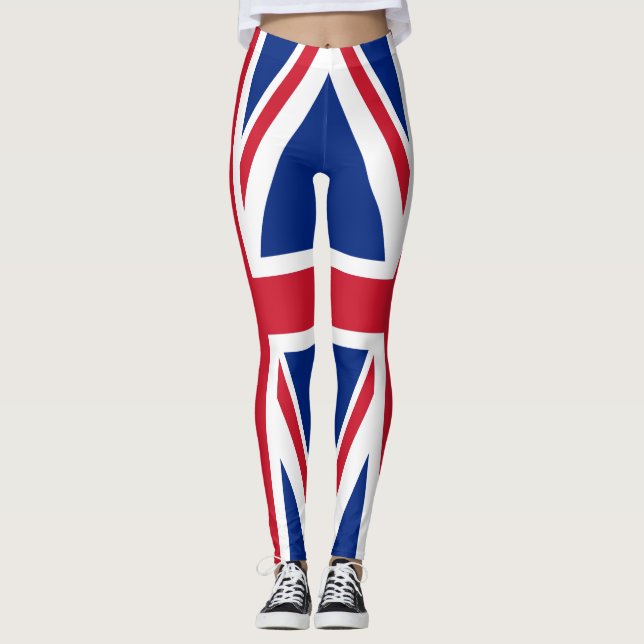 Leggings Drapeau du Royaume-Uni (Devant)