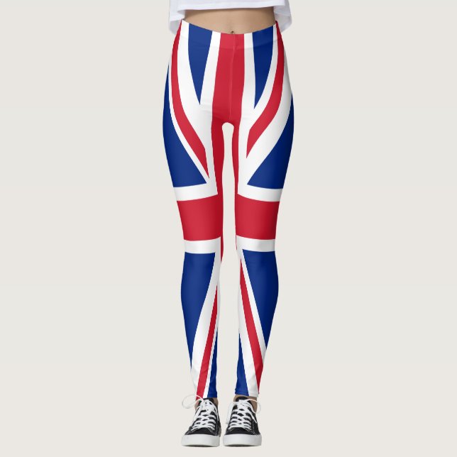 Leggings Drapeau du Royaume-Uni (Devant)
