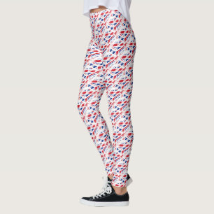 Leggings Drapeau du Royaume-Uni Union Jack Grunge Vintage A