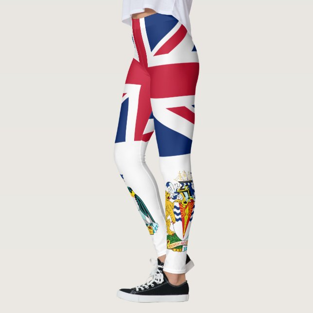 Leggings Drapeau du territoire antarctique britannique (Gauche)