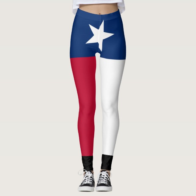 Leggings Drapeau du Texas (Devant)