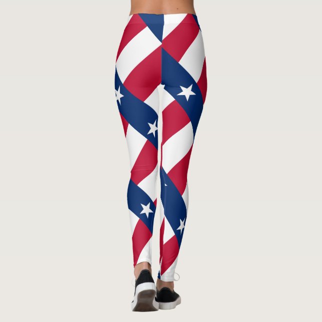 Leggings Drapeau du Texas (Dos)