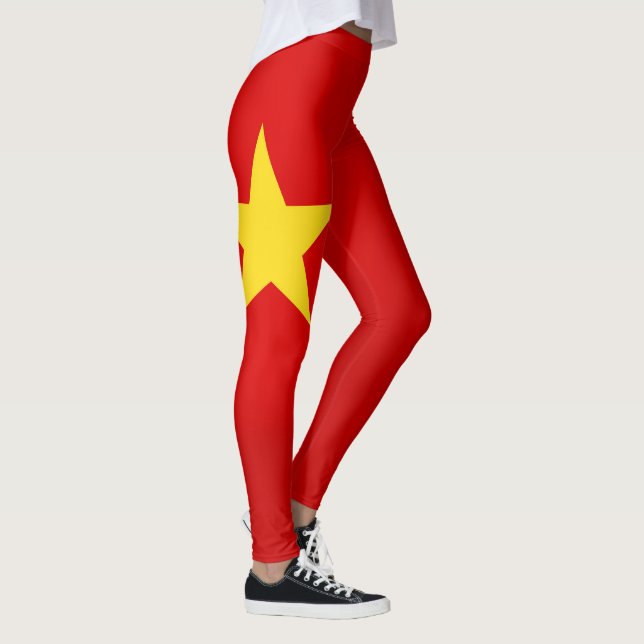 Leggings Drapeau du Vietnam cool (Droite)