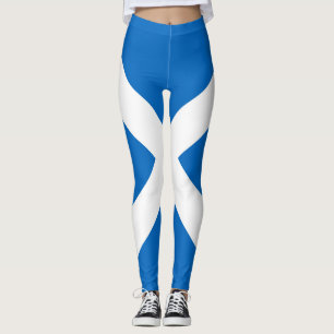 Leggings Drapeau écossais Saltire