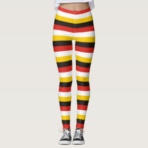 Leggings Drapeau égyptien rayures pays symbole motif noir r