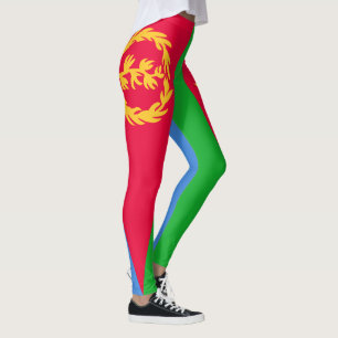 Leggings Drapeau Érythrée
