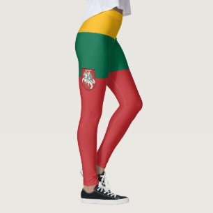 Leggings Drapeau et armoiries de Lituanie