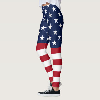Leggings Drapeau étoilé USA