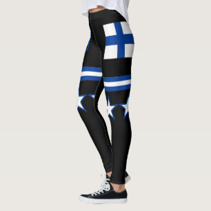 Leggings Drapeau Finlande