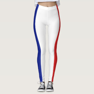Leggings Drapeau français Tricolore